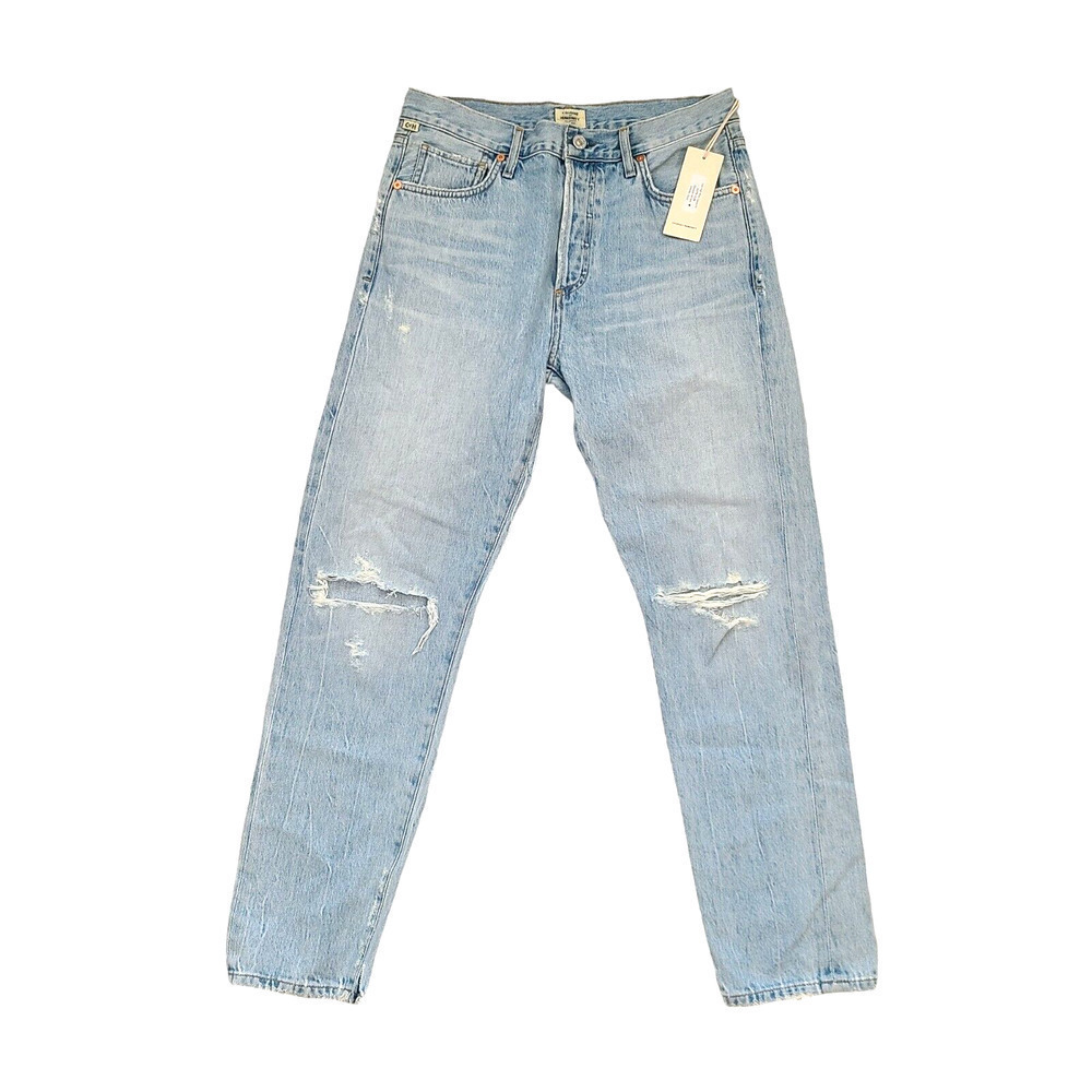 Citizens of Humanity Womens Jeans Sz 27 (30x27) Liya High‎ Rise Classic Fit Crop - Picture 5 of 10